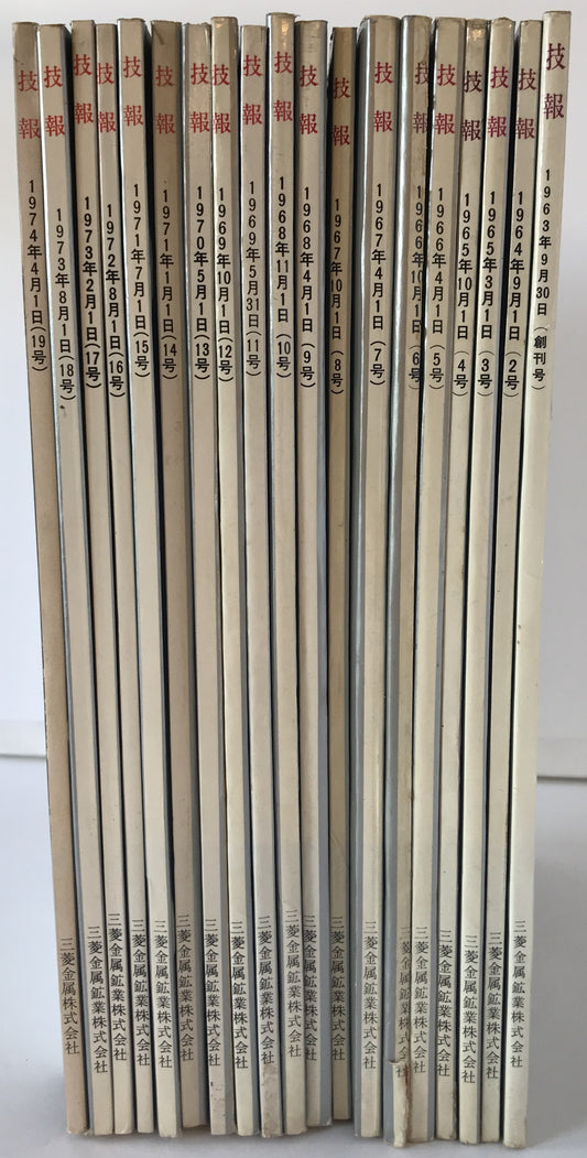 三菱金属技報 19冊揃え