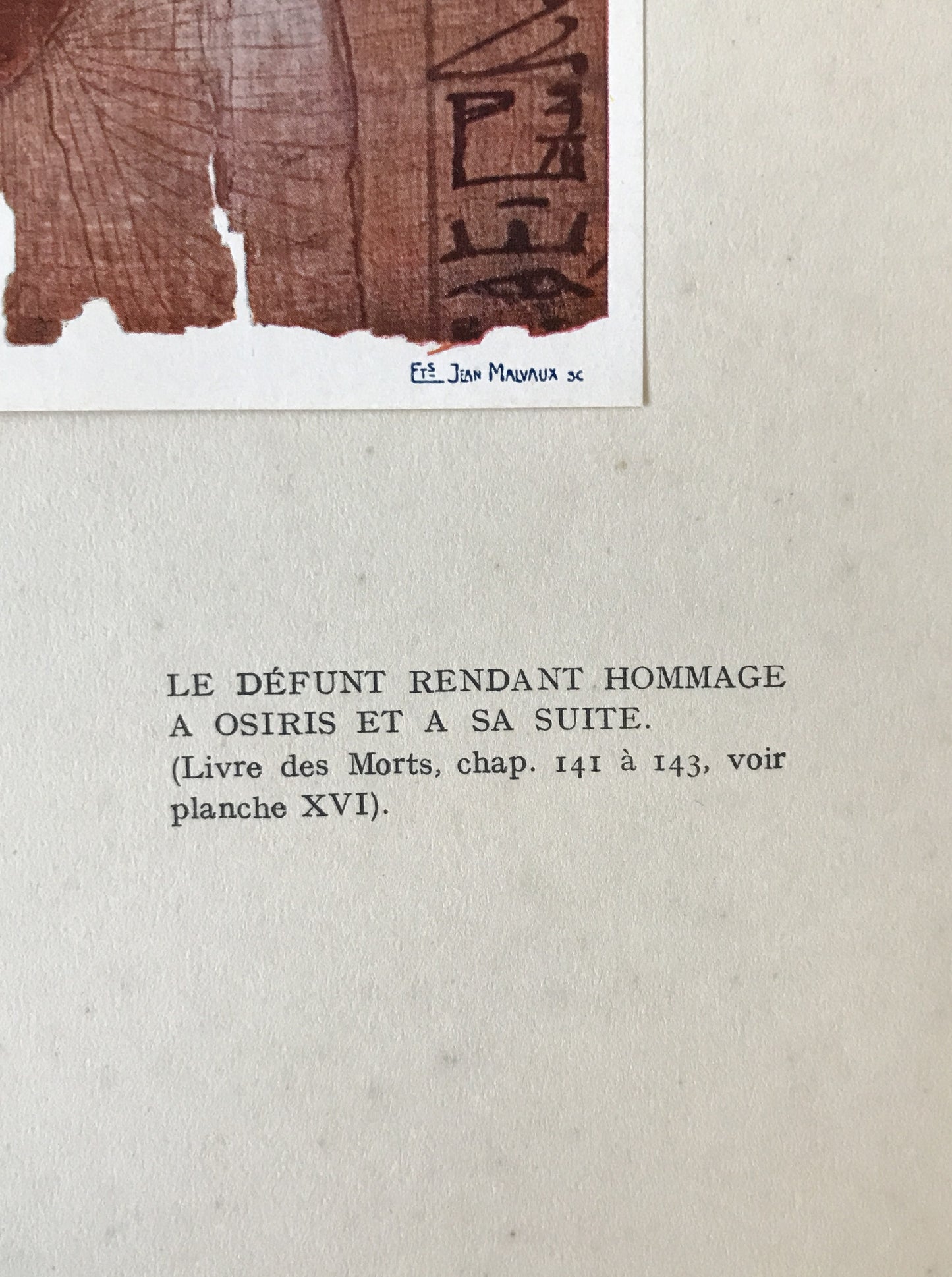 Le papyrus de nefer renpet Un Livre des Morts de la XVIIIme dynastie (フランス語)