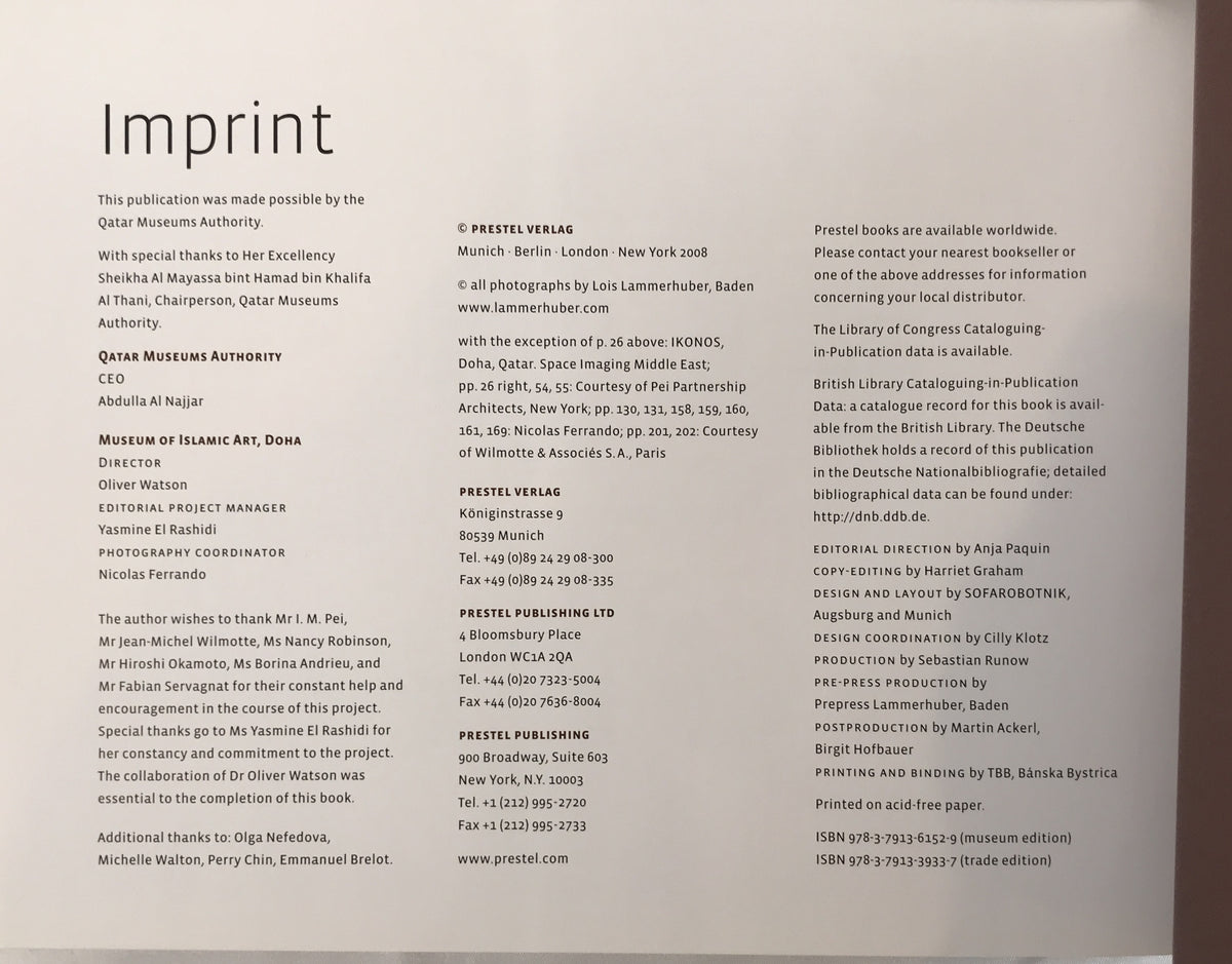Museum of Islamic Art DOHA・QATAR (英語版)