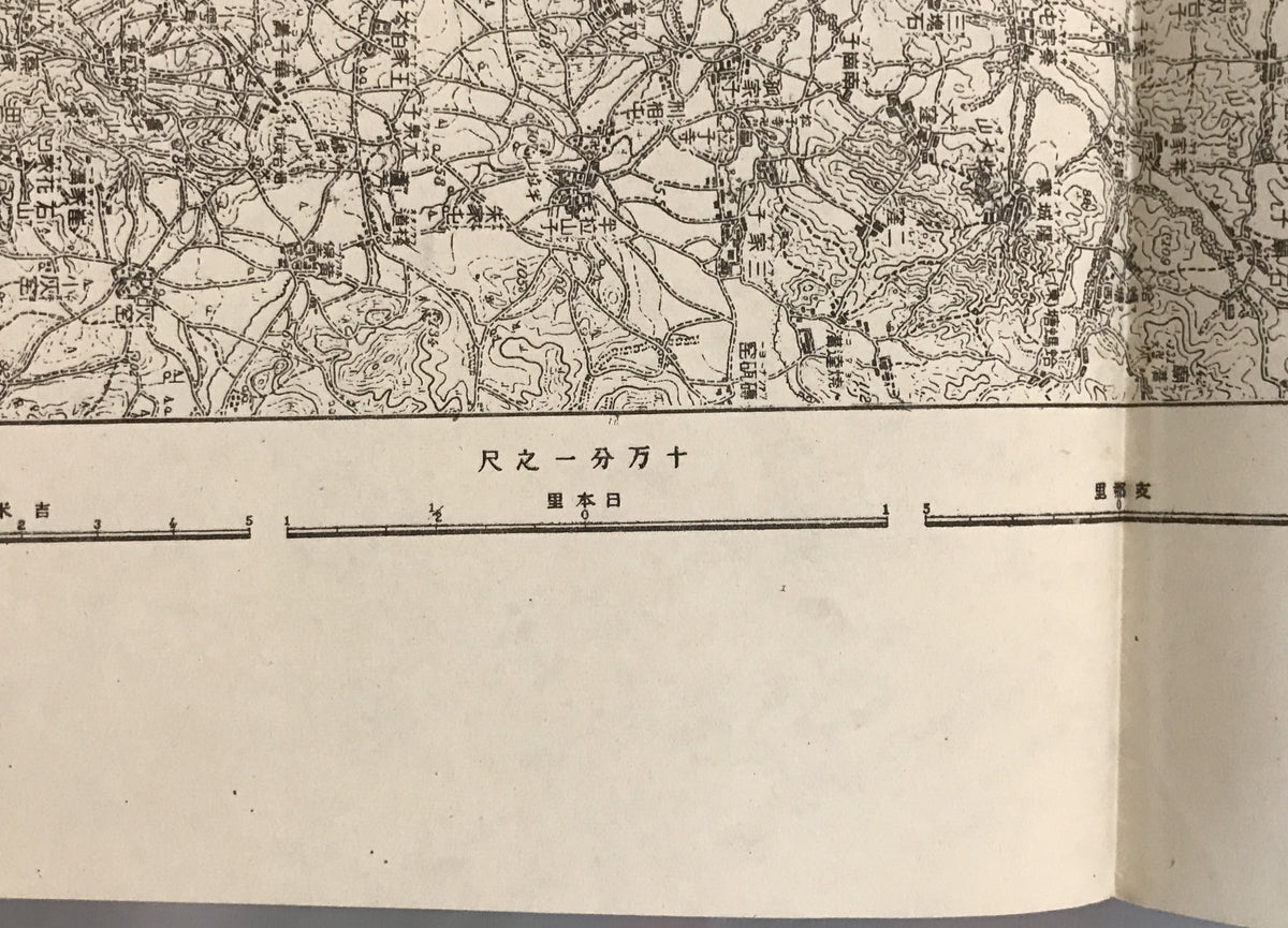 【地図】奉天及沙河堡附近図 十万分一