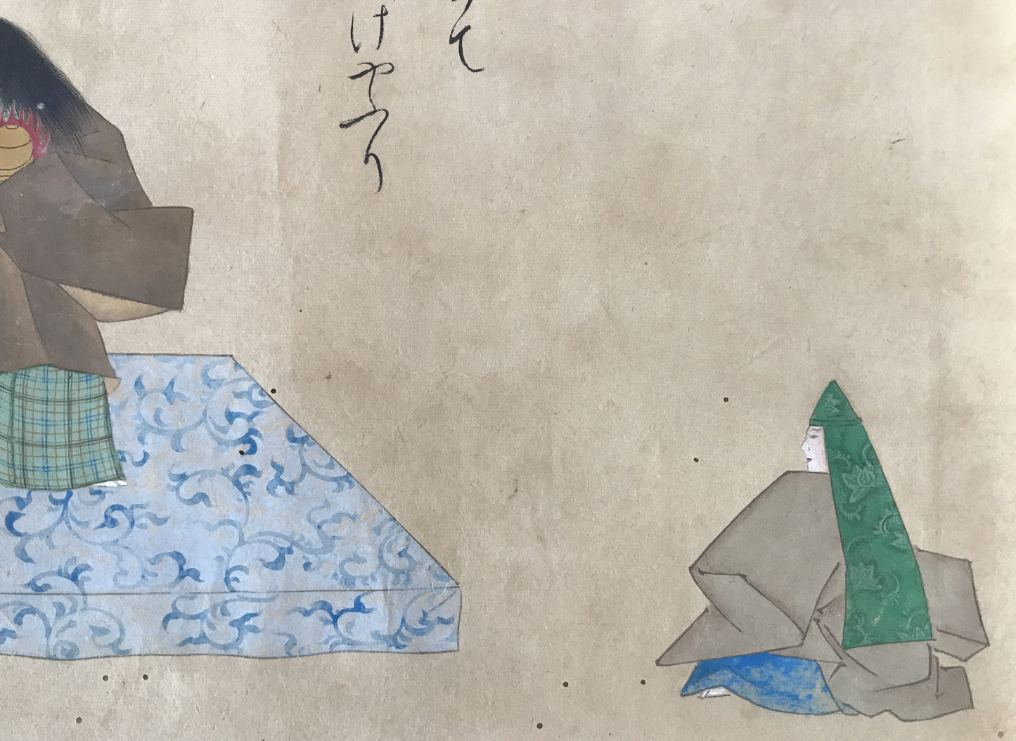 舎利 肉筆 能画