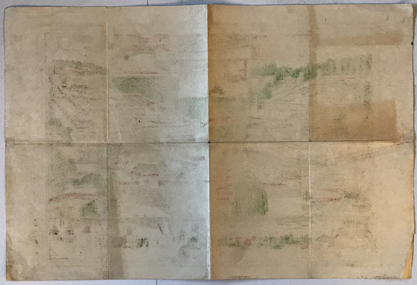 日光山全図 明治32年
