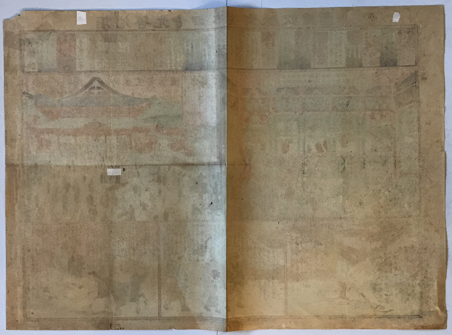 信州善光寺御本堂御詠歌絵図