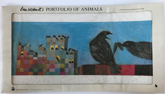 Brian Wildsmith's PORTFOLIO OF ANIMALS 出版案内付き