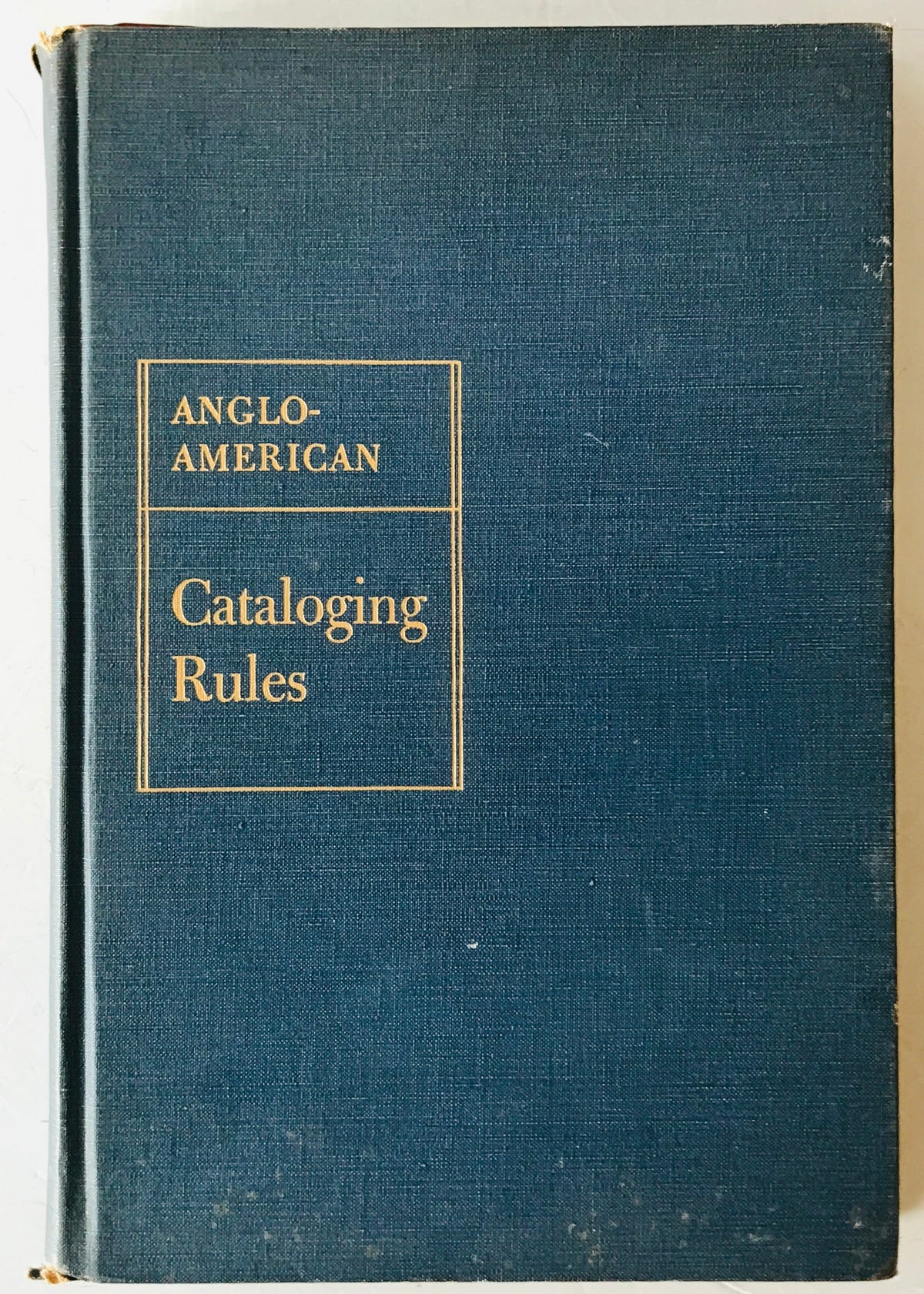 Anglo-American Cataloging Rules