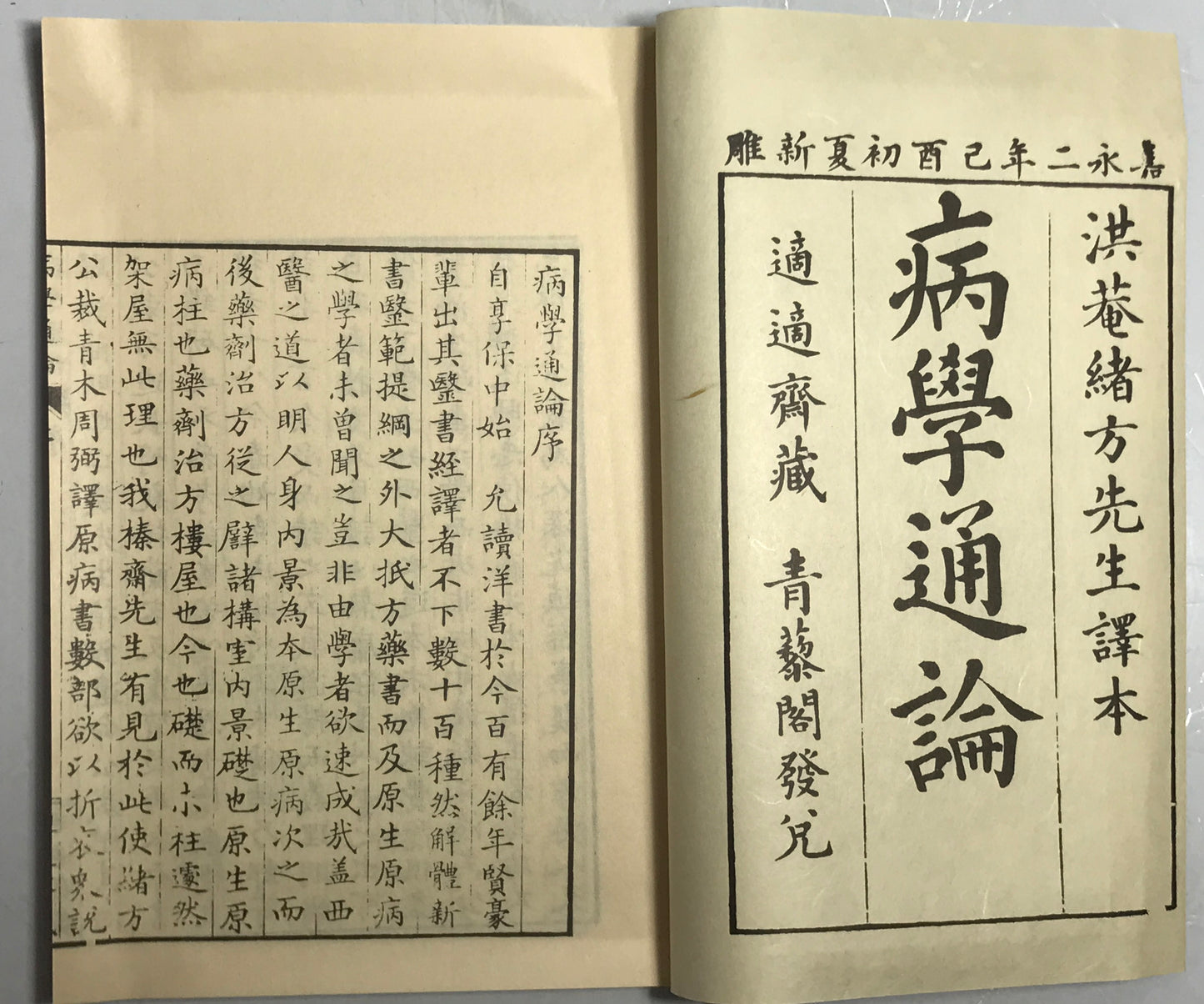 原本複製版　病学通論・虎狼痢治準・魯西亜牛痘全書・外科新編　全9冊
