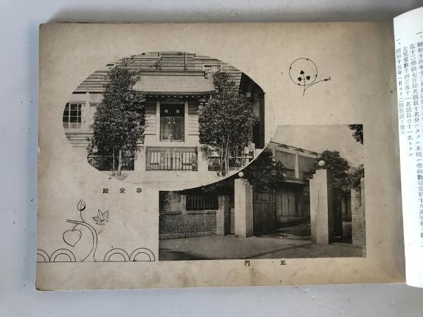 【写真帖】卒業記念 昭和十五年三月 東京市馬込尋常高等小學校　河﨑寫眞舘　昭和15年　ヤケあり、少々シミ・イタミあり