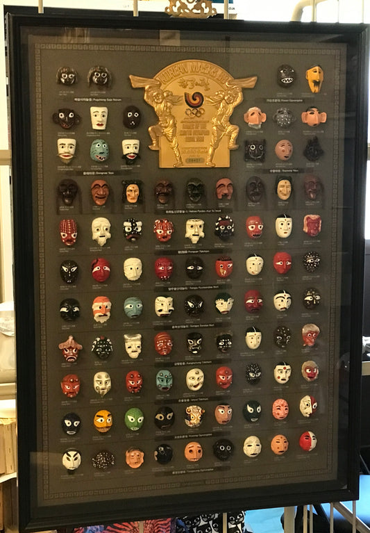 Korean Masks 88 韓国 ソウルオリンピック 記念 仮面コレクション