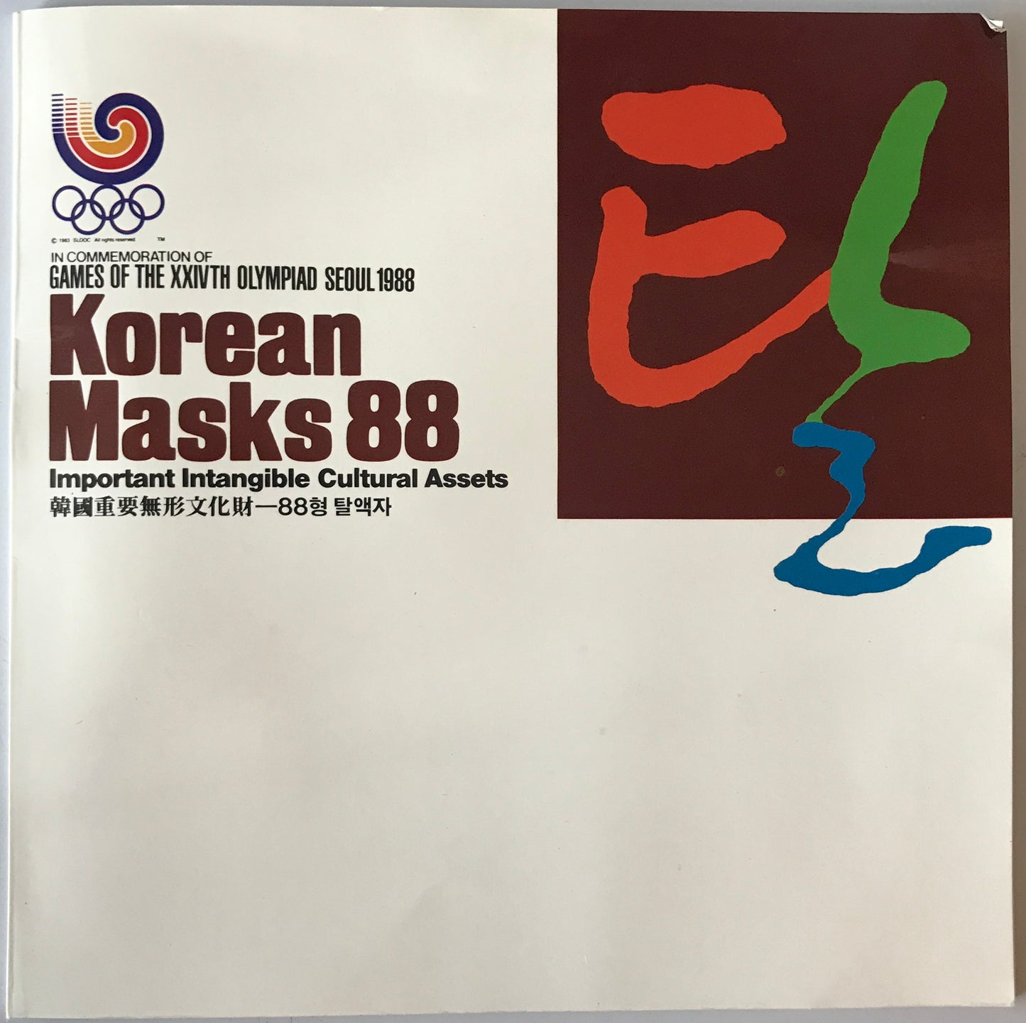 Korean Masks 88 韓国 ソウルオリンピック 記念 仮面コレクション