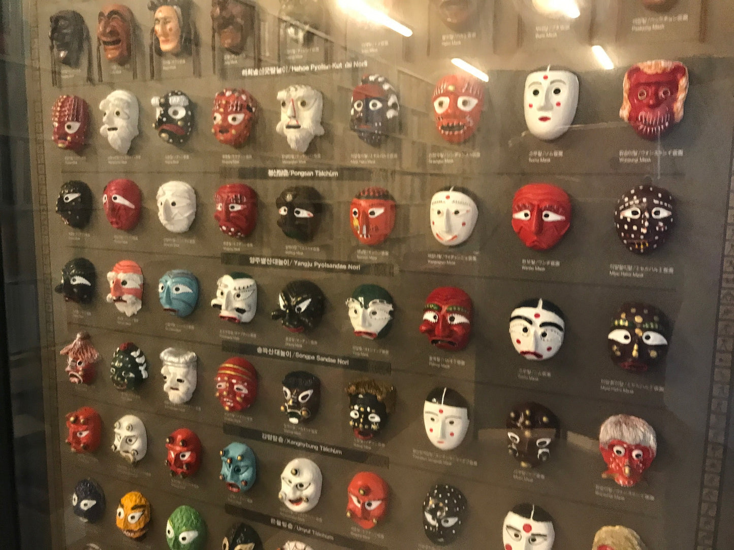 Korean Masks 88 韓国 ソウルオリンピック 記念 仮面コレクション