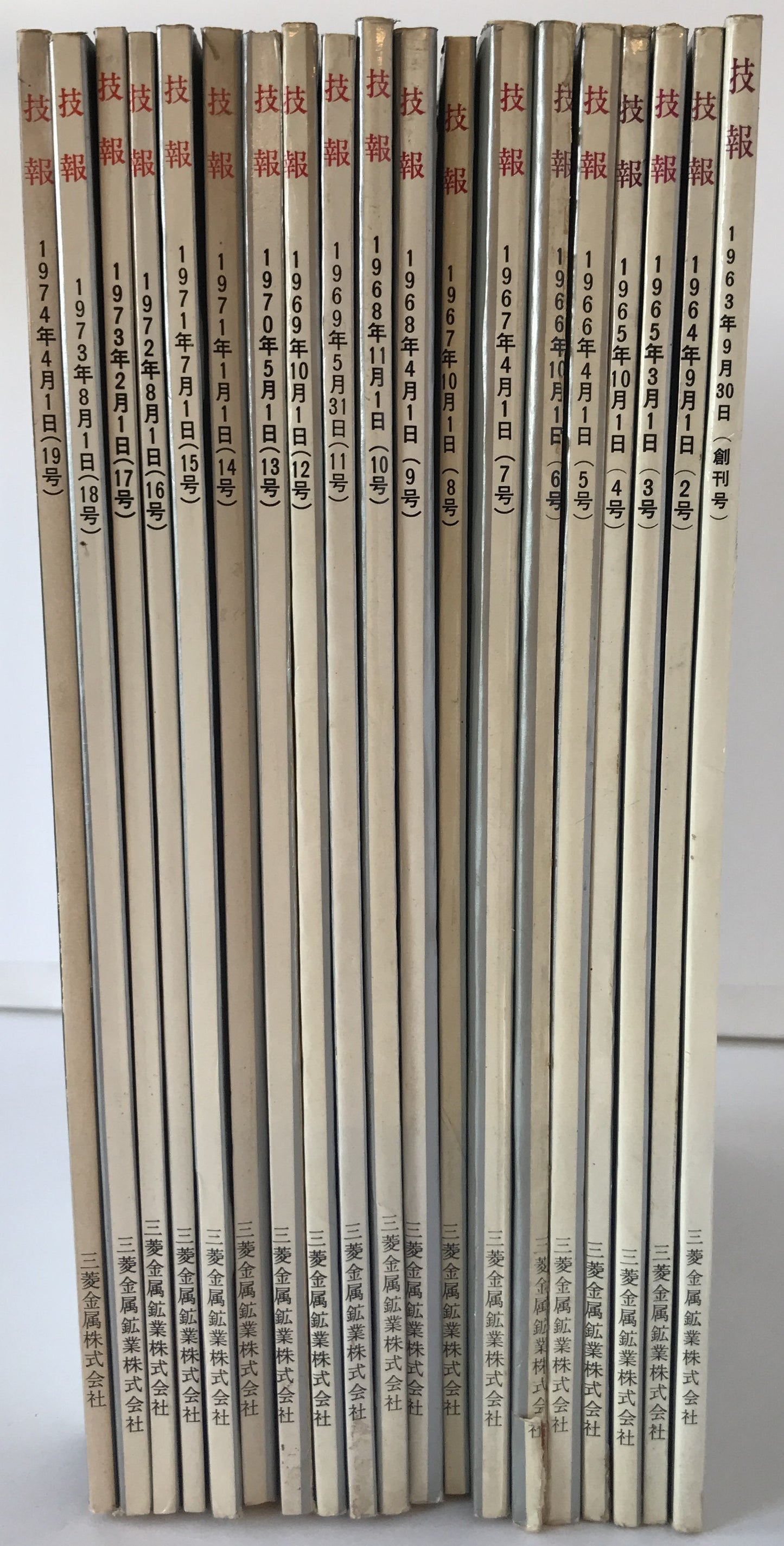 三菱金属技報　19冊揃え