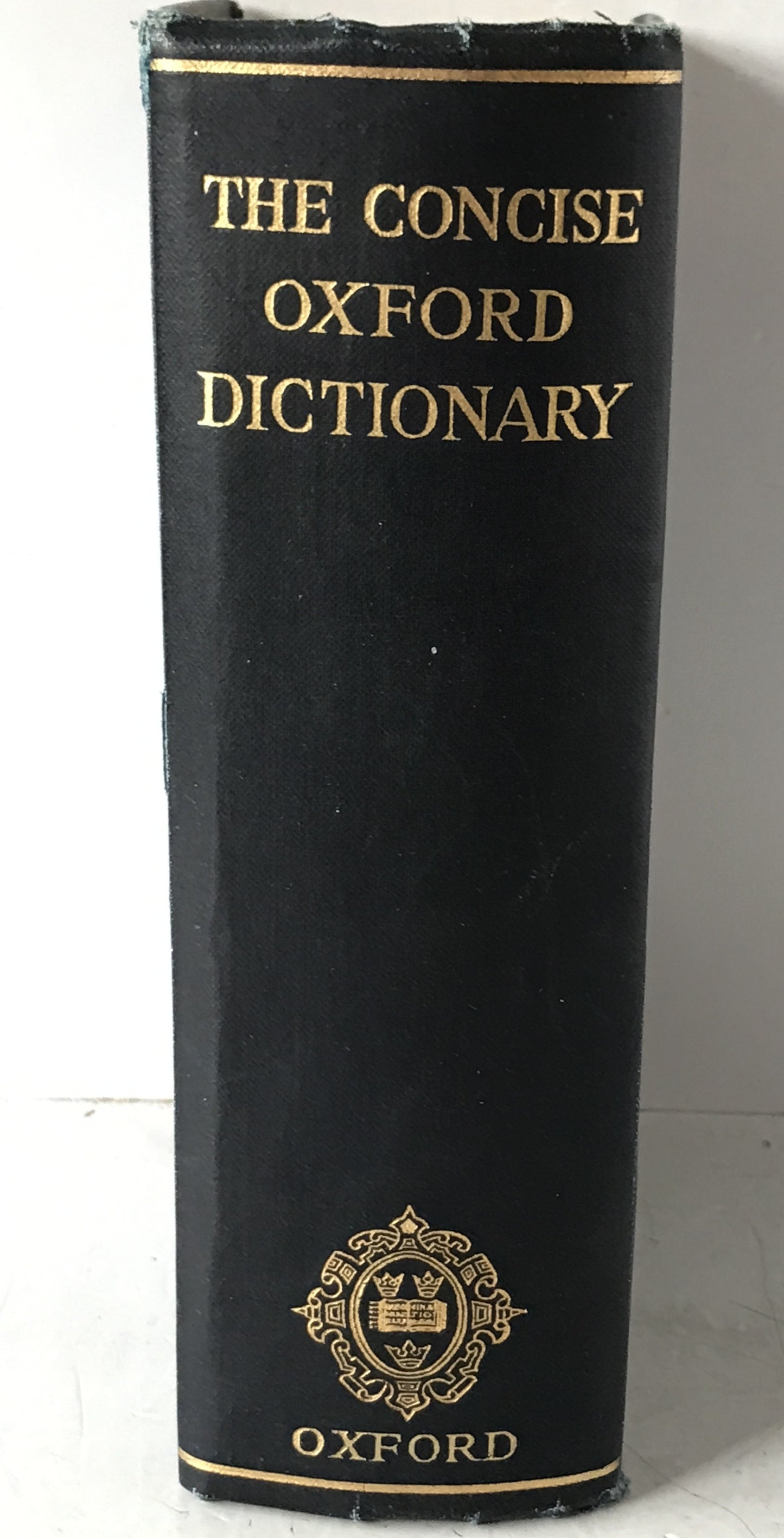 The concise Oxford dictionary of current English