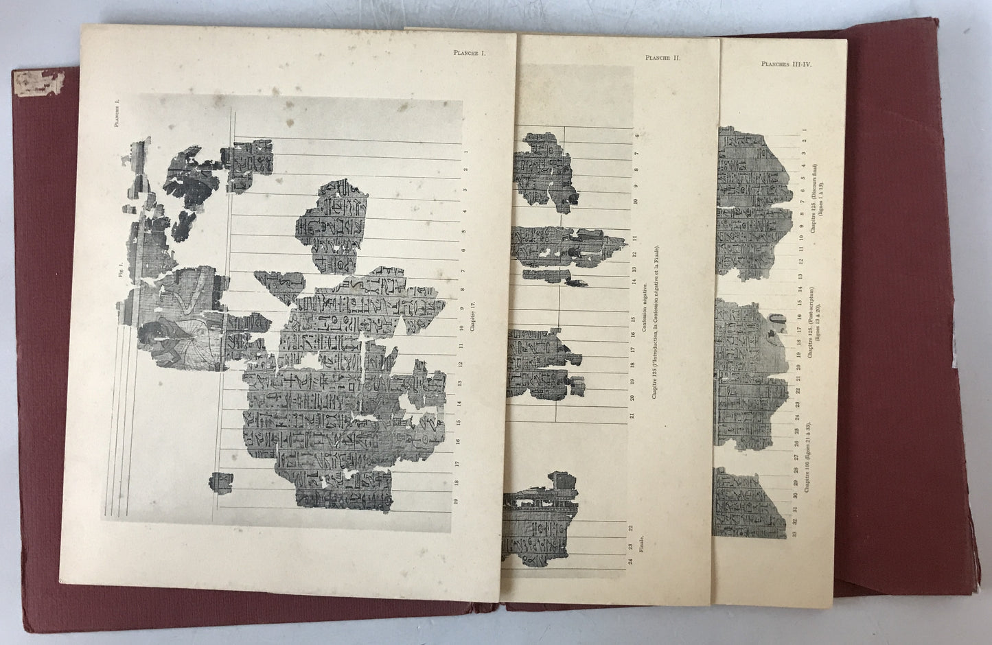 Le papyrus de nefer renpet　Un Livre des Morts de la XVIIIme dynastie (フランス語)