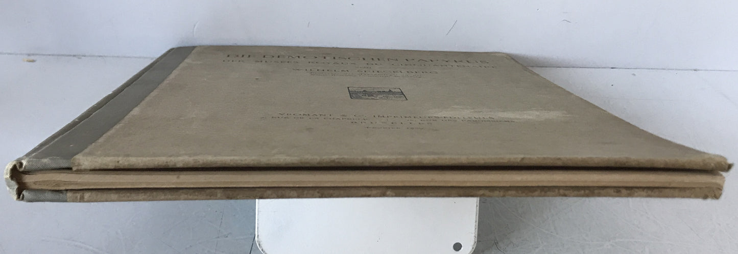 Die demotischen Papyrus der Mus?es Royaux du Cinquantenaire (フランス語)