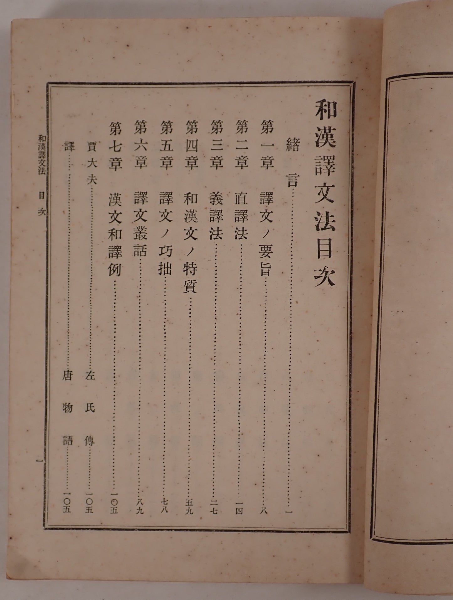 和漢訳文法