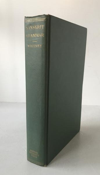 Sanskrit Grammar 1964 William Dwight Whitney Hardcover Harvard University Press