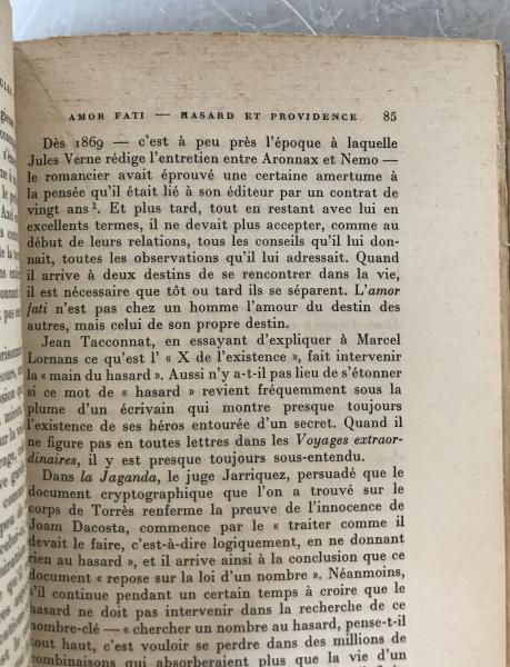 Marcel Mor? "Nouvelles explorations de Jules Verne" 1963 Gallimard 1st Ed.