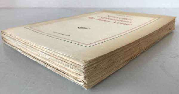 Marcel Mor? "Nouvelles explorations de Jules Verne" 1963 Gallimard 1st Ed.