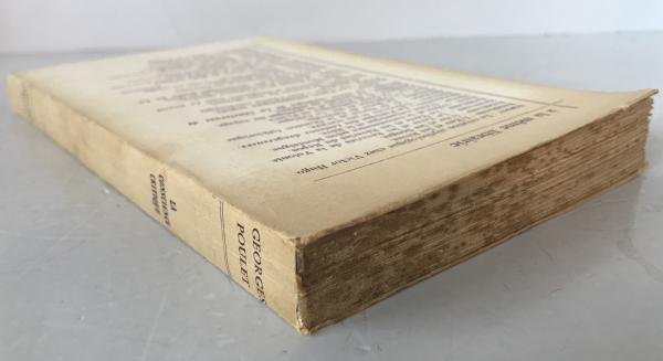 1974 Georges Poulet "La Conscience critique" Jose Corti - Geneva School Phenomenology Criticism
