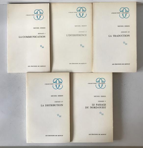 Michel Serres: Herm?s Series (5 Vol Set) - French Philosophy - Editions de Minuit (1968-80)