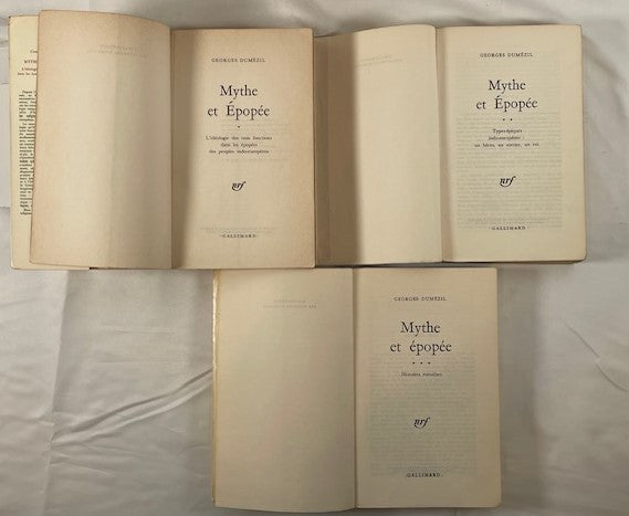 Mythe et ?pop?e (I, II, III)