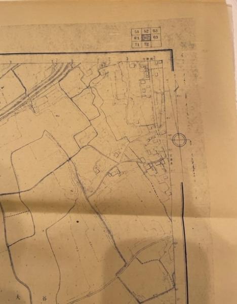 【古地図】静清廣域都市計画図  62　1/3.000　静岡県　昭和33年　パシフィック航空測量株式会社調製
