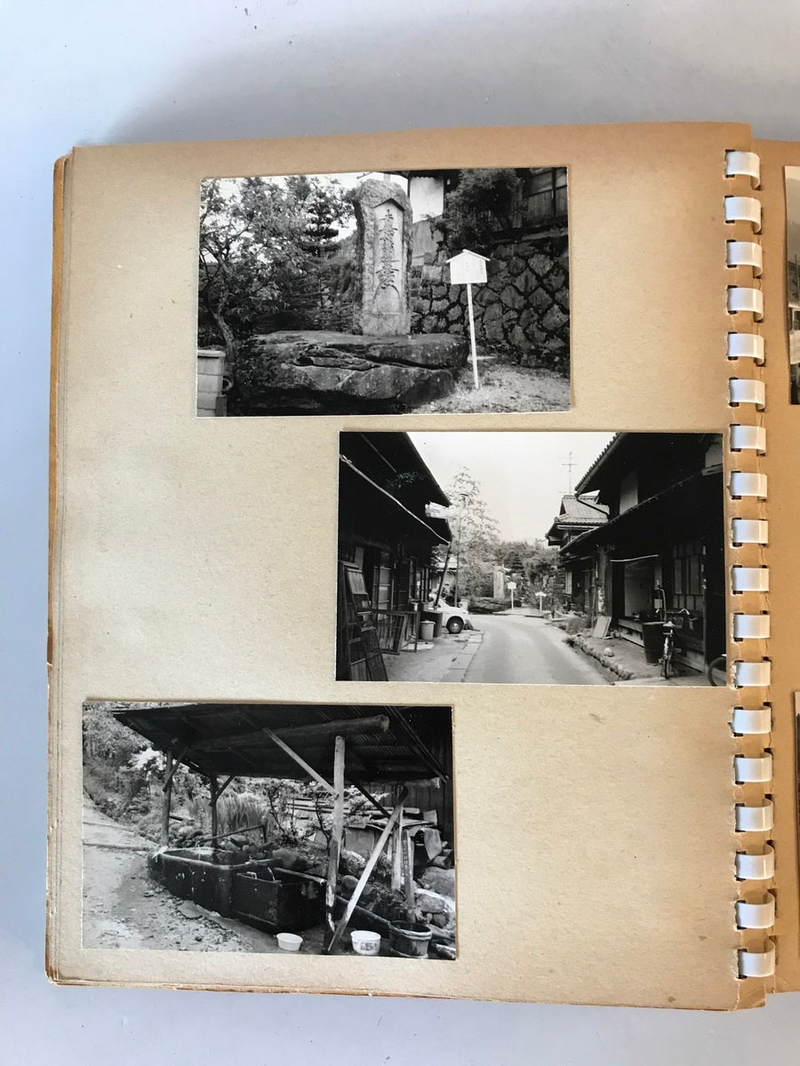 【古写真】中山道 野尻 三留野 妻籠　昭和中後期　旅行写真（長野県）　日本史・地方史・史跡　写真状態良好