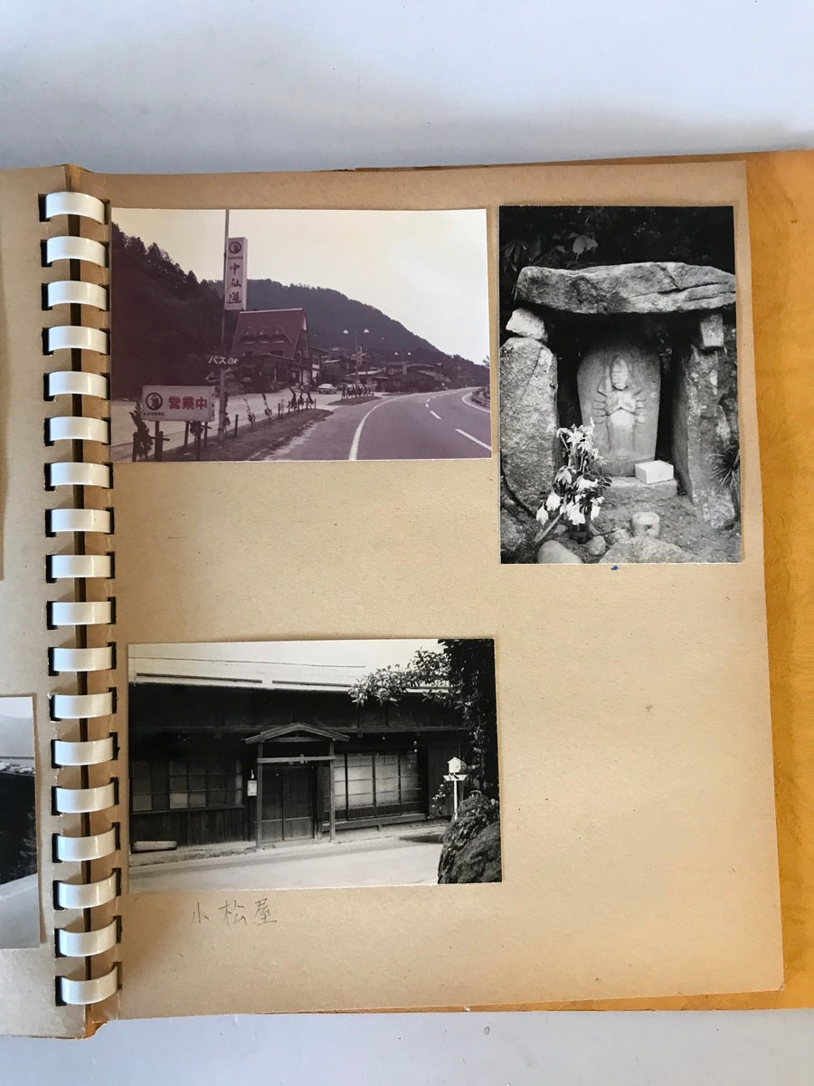 【古写真】中山道 野尻 三留野 妻籠　昭和中後期　旅行写真（長野県）　日本史・地方史・史跡　写真状態良好