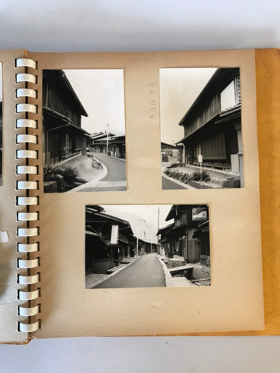 【古写真】中山道 野尻 三留野 妻籠　昭和中後期　旅行写真（長野県）　日本史・地方史・史跡　写真状態良好