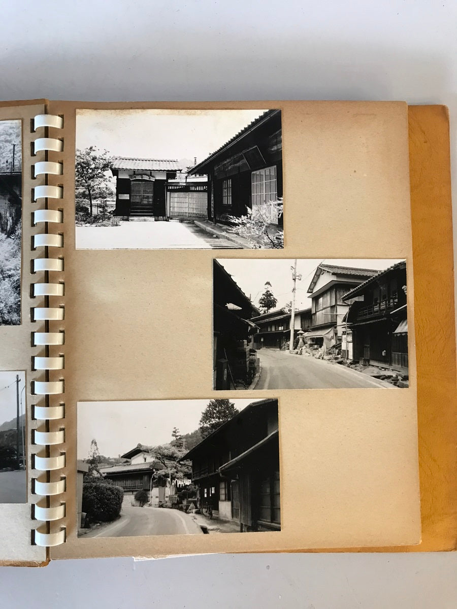 【古写真】中山道 野尻 三留野 妻籠　昭和中後期　旅行写真（長野県）　日本史・地方史・史跡　写真状態良好