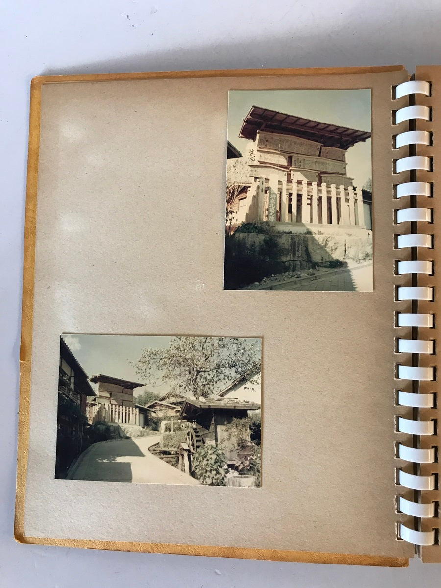 【古写真】中山道 野尻 三留野 妻籠　昭和中後期　旅行写真（長野県）　日本史・地方史・史跡　写真状態良好