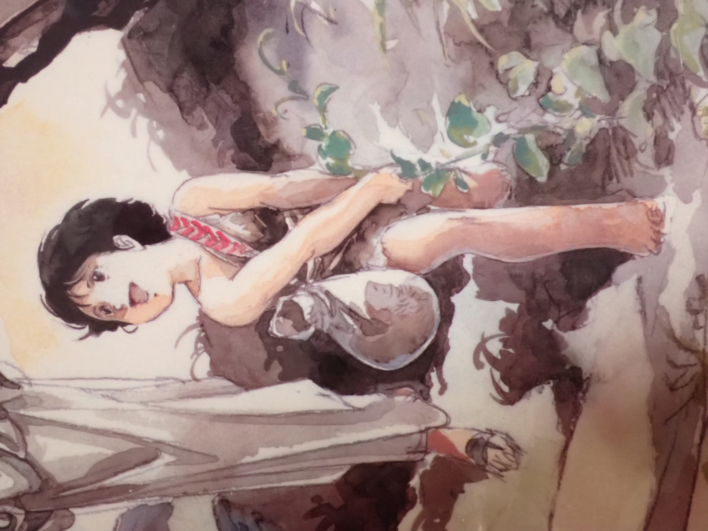 安彦良和『アリオン』印刷用ポジフィルム（透明原稿）｜アニメージュ文庫・レコード広告用｜徳間書店