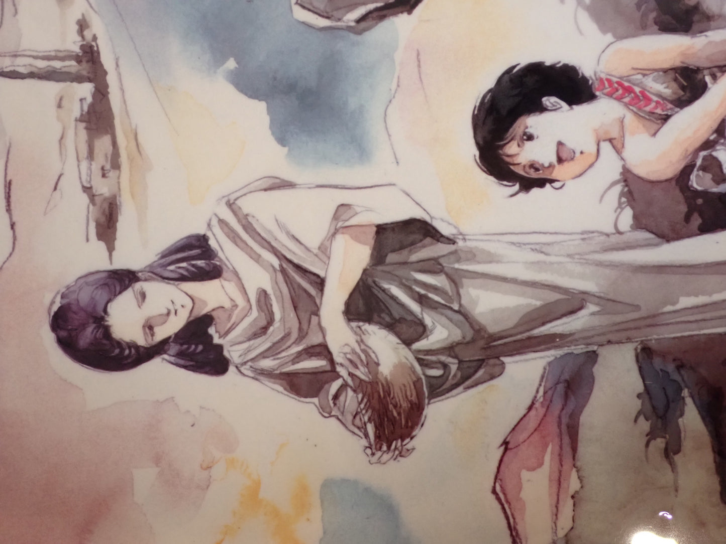 安彦良和『アリオン』印刷用ポジフィルム（透明原稿）｜アニメージュ文庫・レコード広告用｜徳間書店