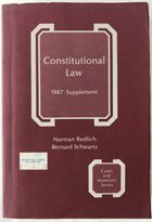 Constitutional law 1987 Supplement (英語版)
