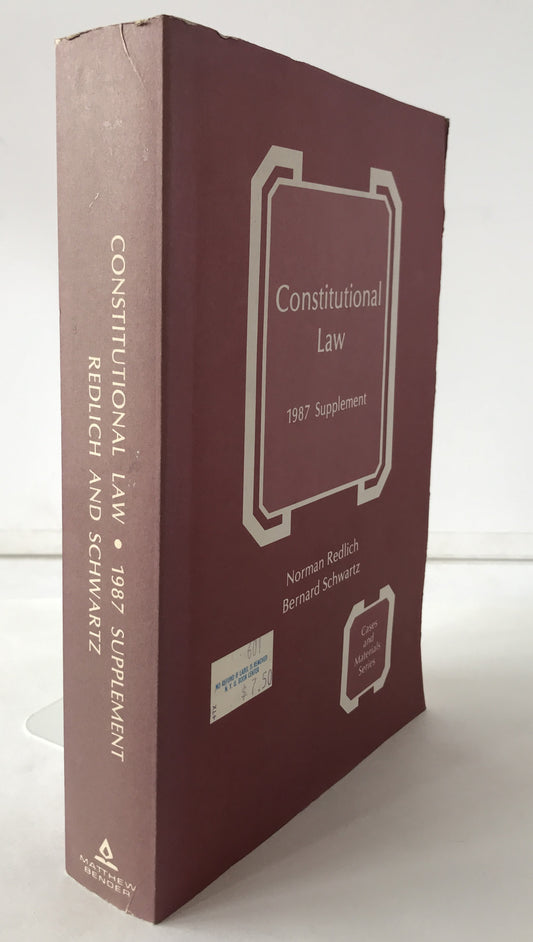 Constitutional law 1987 Supplement (英語版)