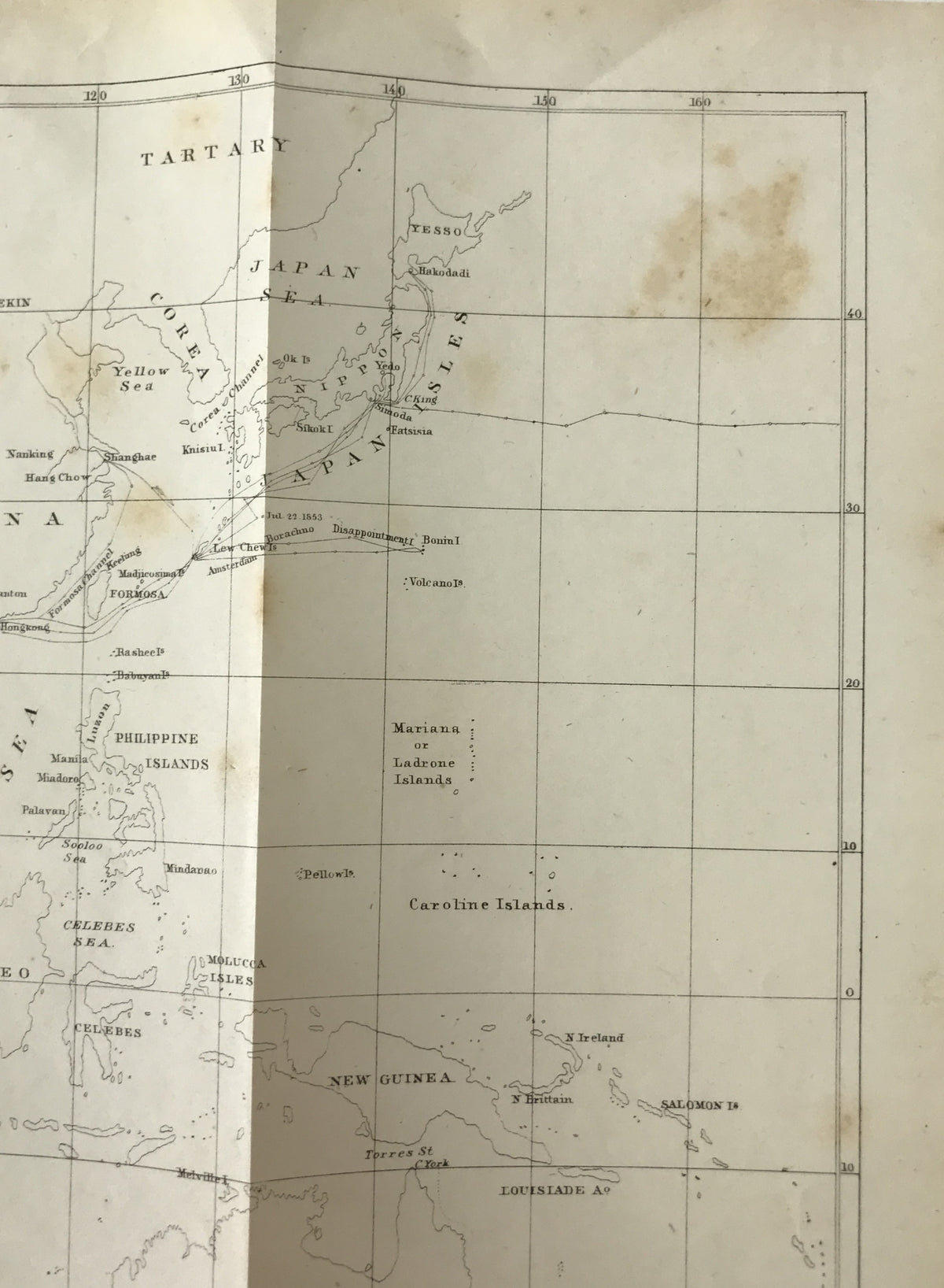 【地図】U.S. Japan Expedition Cape of Good Hope 1853&1854 engraved