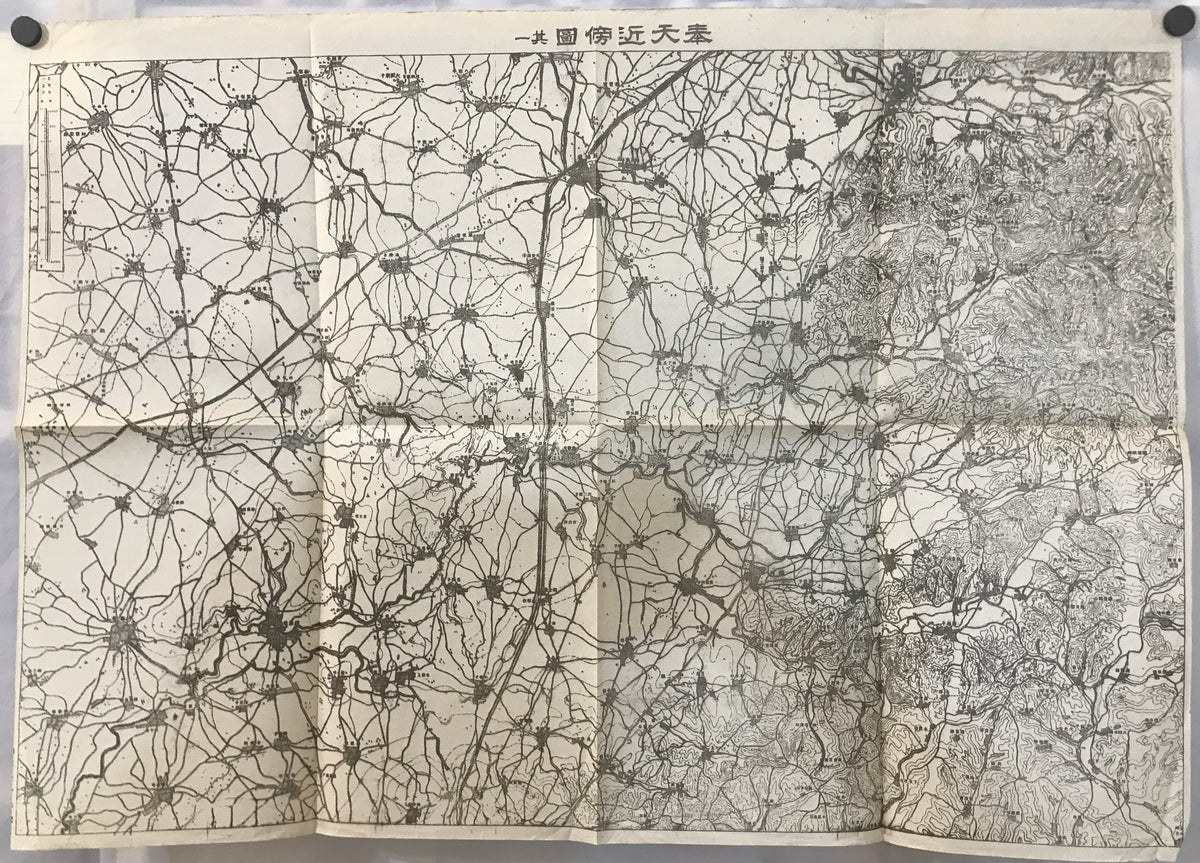 【地図】奉天近傍図　其ノ一　5万分1