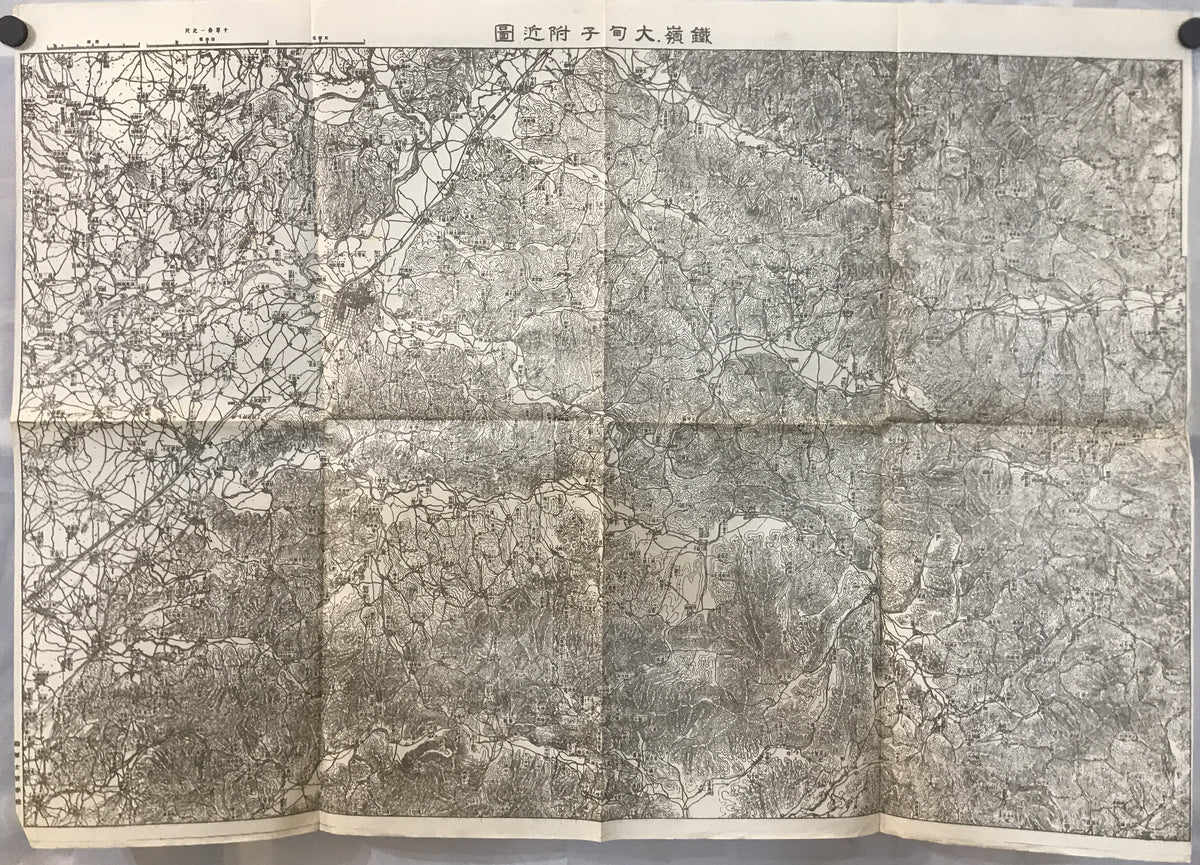 【地図】鐡嶺大旬子附近図　十万分一
