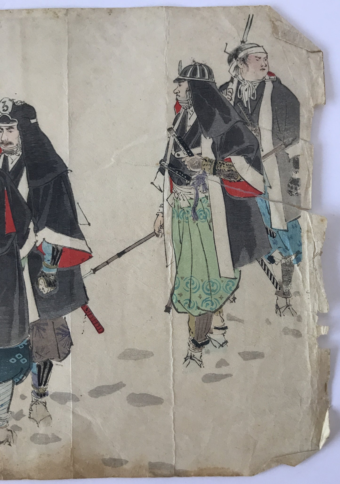 赤穗義士引揚 浮世絵 木版画