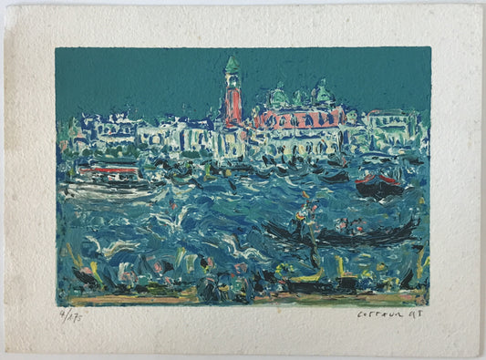 Cottavoz98　エディション4/175　リトグラフ