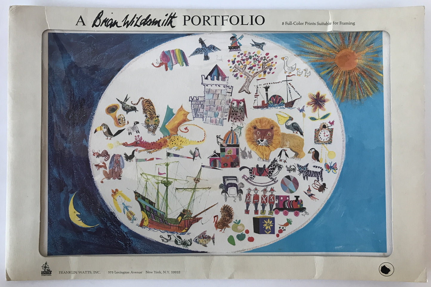 A Brian Wildsmith PORTFOLIO　出版案内付き