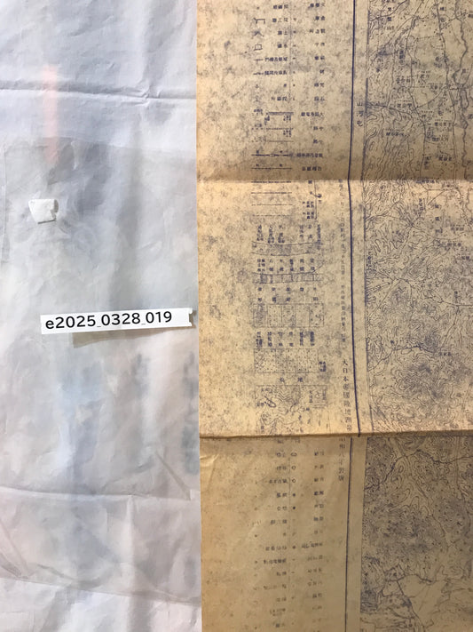 【地図】小山子 吉林省道濱江道珠河縣五常縣 ＜滿洲十万分一圖 寧古塔 21號＞